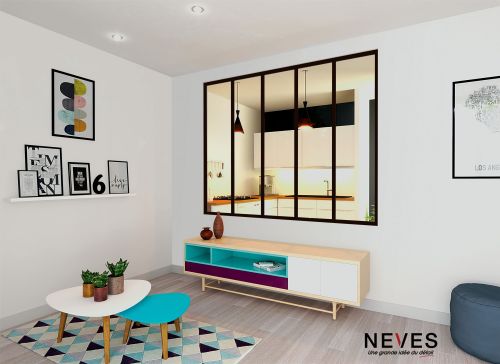 Verriere atelier 30 NEVES salon cuisine Verriere-atelier-30-NEVES-salon-cuisine