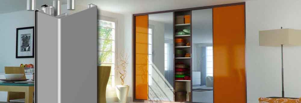 Porte de placard coulissante sur mesure NEVES